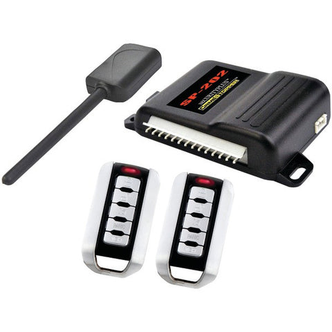 CRIMESTOPPER SP-202 Universal Deluxe 1-Way Security & Keyless Entry System