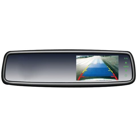 CRIMESTOPPER SV-9153 OEM Replacement-Style Mirror with 4.3" Screen