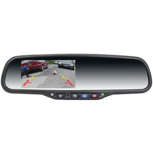 CRIMESTOPPER SV-9162 OEM Replacement-Style Mirror with 4.3" Screen & GM(R) OnStar(R) Integration