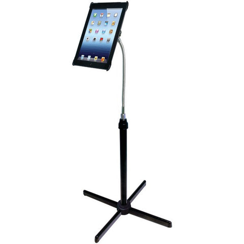 CTA Digital PAD-AFS iPad(R) with Retina(R) display-iPad(R) 3rd Gen-iPad(R) 2 Height-Adjustable Gooseneck Floor Stand
