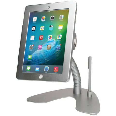 CTA Digital PAD-DSGK iPad(R)-iPad Air(R)-iPad Air(R) 2 Dual Security Gooseneck Kiosk Stand