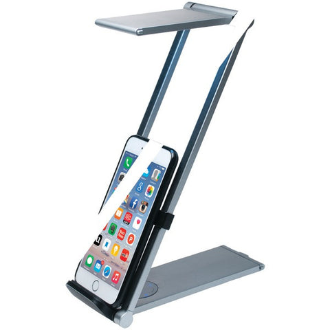 CTA Digital PAD-FLD iPad(R)-iPhone(R)-Tablet-Smartphone Foldable LED Desk Lamp Stand