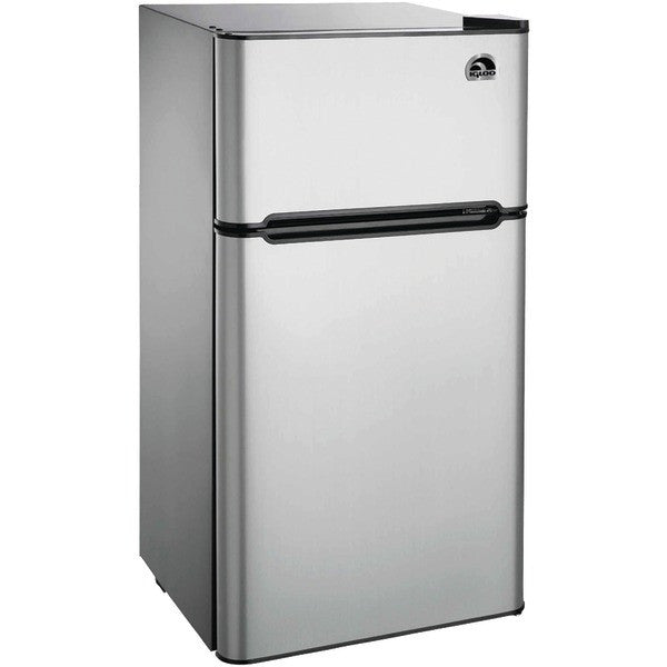 Igloo FR459 4.5 Cubic-ft 2-Door Stainless Steel Refrigerator