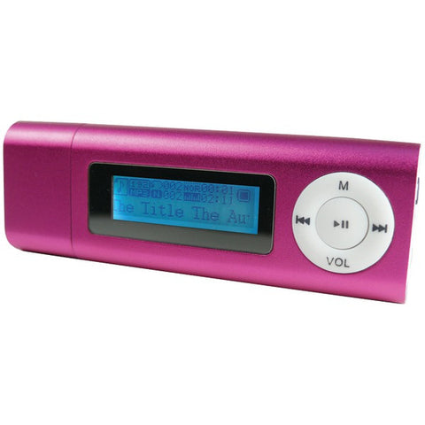 SYLVANIA MPK4312USA-PINK 4GB Video MP3 Player with Display (Pink)