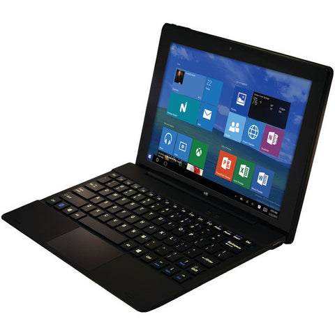 PROSCAN PLT1090-K 10.1" Windows(R) 10 32GB Tablet with 2-in-1 Hard Case & Keyboard