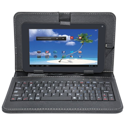 PROSCAN PLT7100G-CK 7" Android(TM) 4.4 Dual-Core 8GB Tablet with Case & Keyboard
