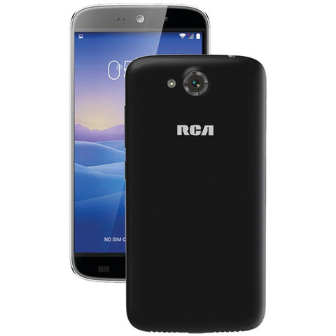 RCA RLTP5567-BLACK 5.5" IPS Android(TM) Quad-Core Smartphone (Black)