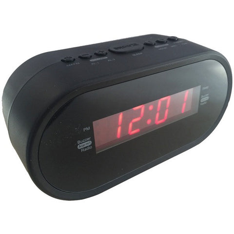 SYLVANIA SCR1221 .6" Digital Alarm Clock Radio