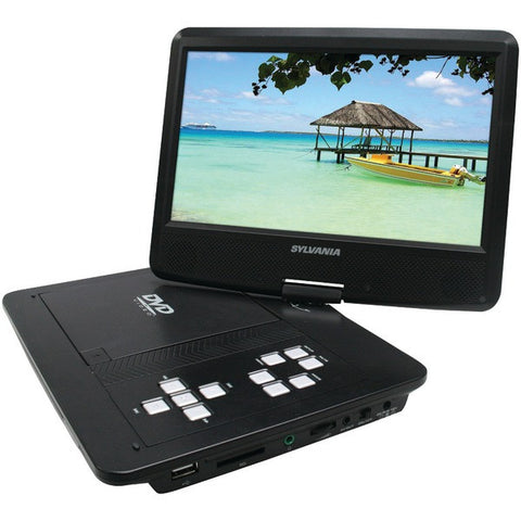 SYLVANIA SDVD1030 10" Swivel-Screen Portable DVD Player