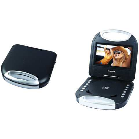 SYLVANIA SDVD7049-BLACK 7" Portable DVD Player with Integrated Handle (Black)