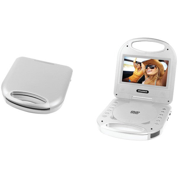 SYLVANIA SDVD7049-SILVER 7" Portable DVD Player with Integrated Handle (Silver)