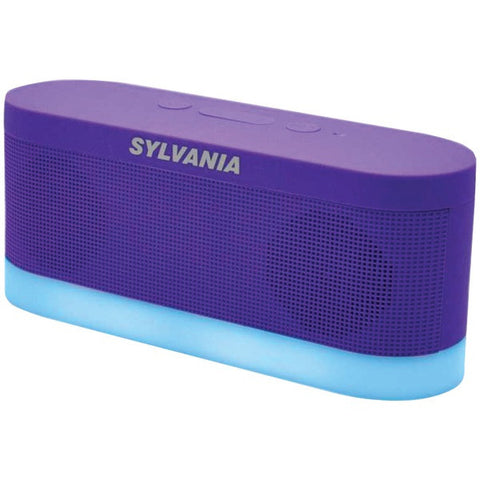 SYLVANIA SP136-PURPLE Bluetooth(R) Moonlight Speaker (Purple)