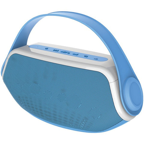 SYLVANIA SP233-BLUE Portable Bluetooth(R) Speaker Boom Box (Blue)
