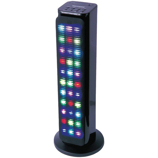 SYLVANIA SP355 Bluetooth(R) Tabletop Plasma LED Tower Speaker