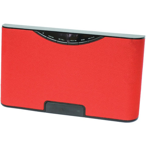 SYLVANIA SP5686-RED USB Bluetooth(R) Wireless Speaker (Red)