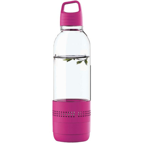 SYLVANIA SP650-PURPLE Water Bottle with Integrated Bluetooth(R) Speaker (Purple)