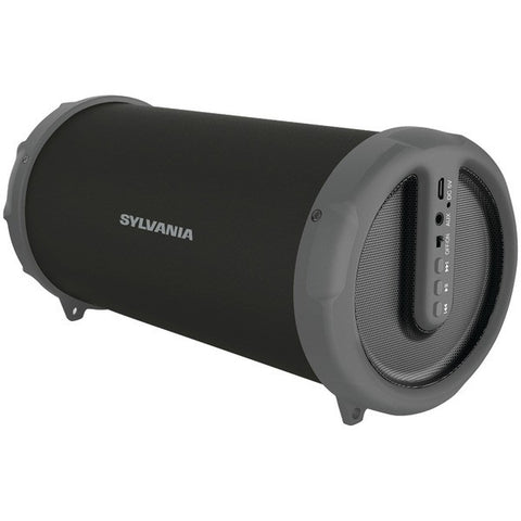 SYLVANIA SP803-GRAPHITE Rugged Rubber Bluetooth(R) Tube Speaker (Graphite)