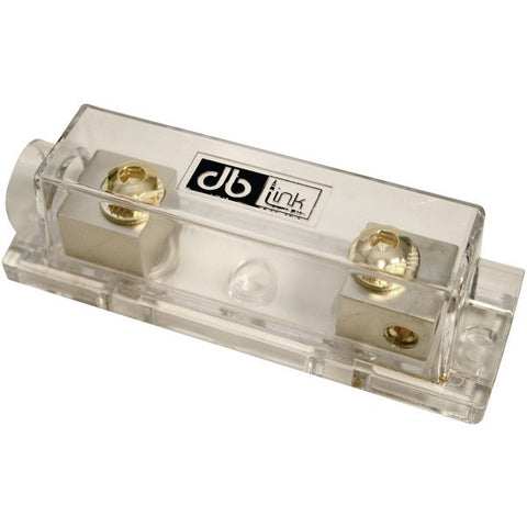 DB LINK ANLFH3 Gold 4-8-Gauge ANL Fuse Holder