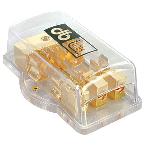 DB LINK FB438 Gold 3-Position AGU Fuse Block