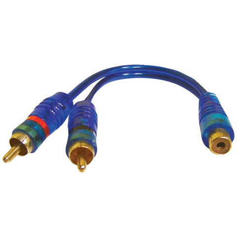 DB LINK JLY2MZ Jammin' Series RCA Y-Adapter (1 Female to 2 Males)