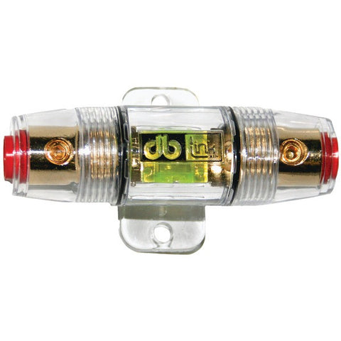 DB LINK MANLFH1 Gold 4-8-Gauge Mini-ANL Fuse Holder