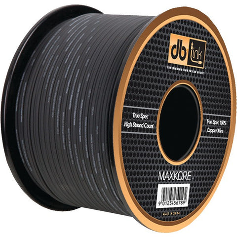 DB LINK MKSW10BK100 Maxkore(TM) Black Soft-Touch 100% OFC Copper Speaker Wire (10 Gauge, 100ft)