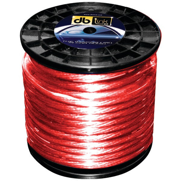 DB LINK PW8R250Z Power Series Power Wire (8 Gauge, Red, 250ft)