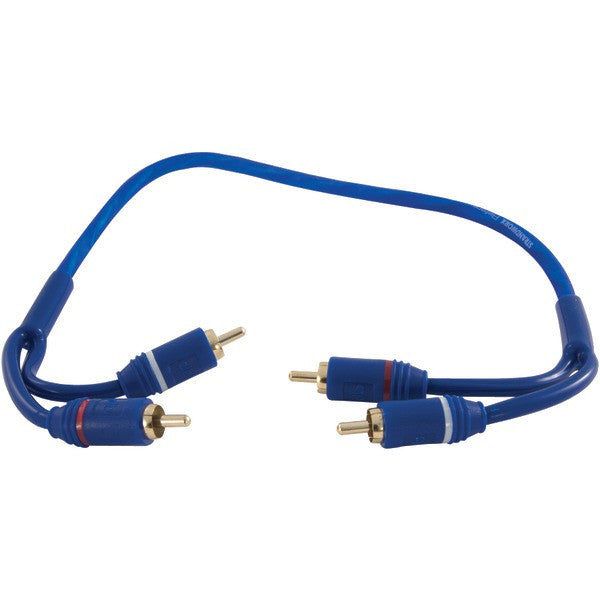 DB LINK SR1.5 Soft-Touch Triple Shielded Blue Strandworx(TM) RCA Cable (1.5ft)