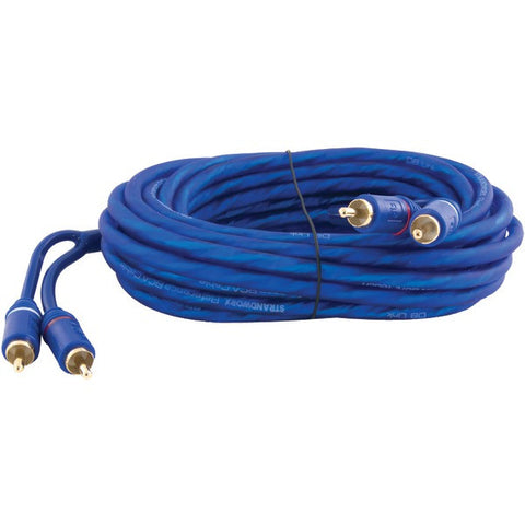 DB LINK SR17 Soft-Touch Triple Shielded Blue Strandworx(TM) RCA Cable(17ft)