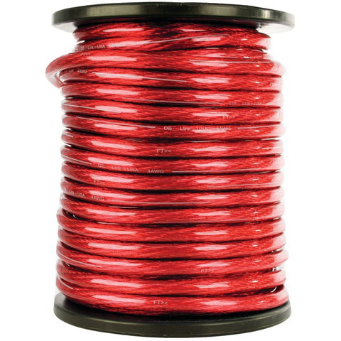 DB LINK STPW0R50Z Elite Superflex Soft-Touch Power Wire (0 Gauge, Red, 50ft)