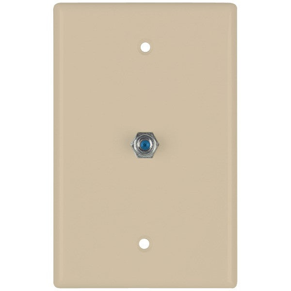 DATACOMM ELECTRONICS 32-2024-IV 2.4GHz Coaxial Wall Plate (Ivory)