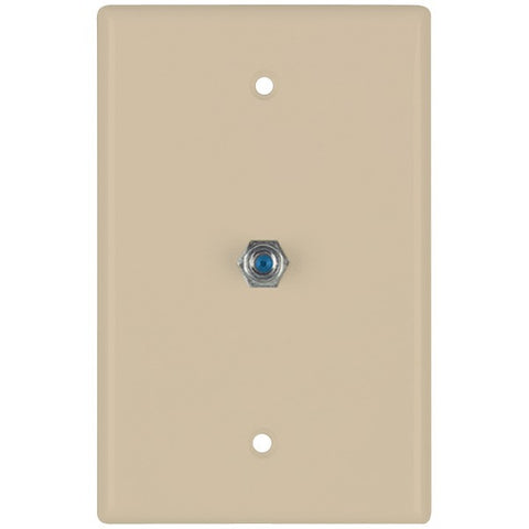 DATACOMM ELECTRONICS 32-2024-IV 2.4GHz Coaxial Wall Plate (Ivory)