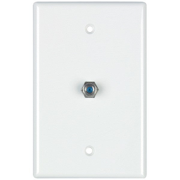 DATACOMM ELECTRONICS 32-2024-WH 2.4GHz Coaxial Wall Plate (White)