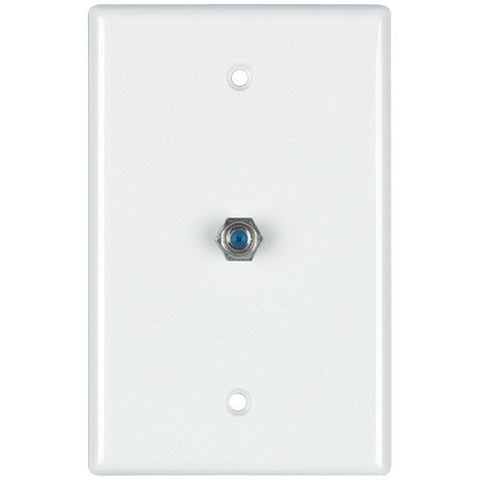 DATACOMM ELECTRONICS 32-2024-WH 2.4GHz Coaxial Wall Plate (White)