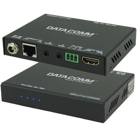 DATACOMM ELECTRONICS 46-0200-RS-LT HDBaseT(TM) Lite HDMI(R) Extender with RS-232 Port