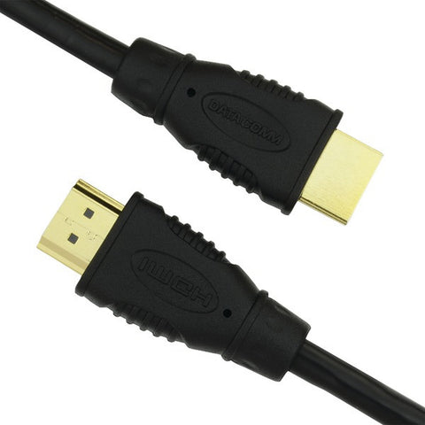 DATACOMM ELECTRONICS 46-1800-BK 18Gbps HDMI(R) Cable (1.5ft)