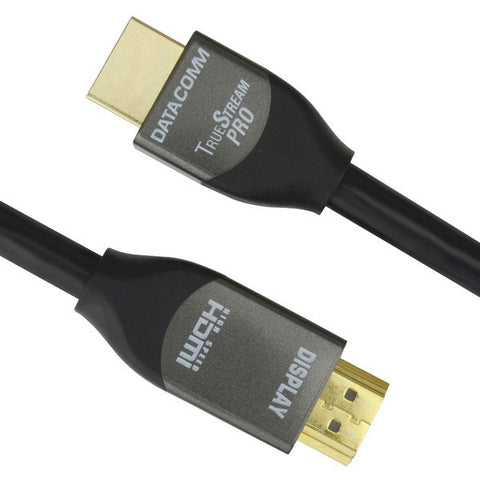 DATACOMM ELECTRONICS 46-1803-BK 18Gbps HDMI(R) Cable (3ft)