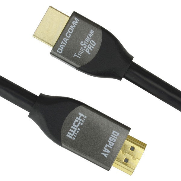 DATACOMM ELECTRONICS 46-1806-BK 18Gbps HDMI(R) Cable (6ft)