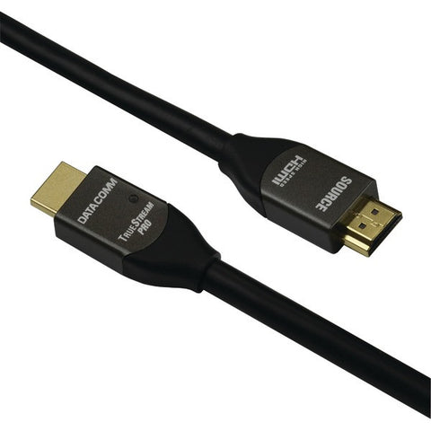 DATACOMM ELECTRONICS 46-8535-BK TrueStream Pro High-Speed HDMI(R) Cable (35ft)