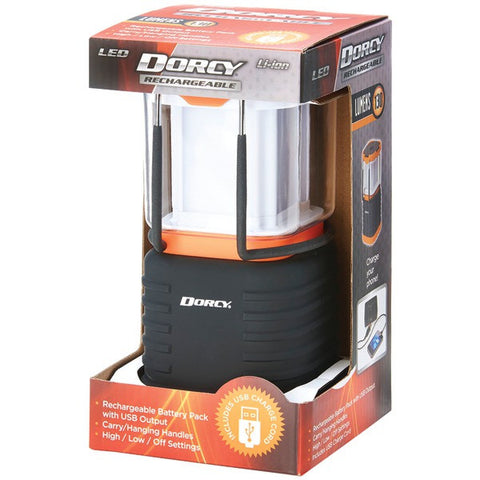 DORCY 41-1058 130-Lumen Lantern with Rechargeable Power Bank