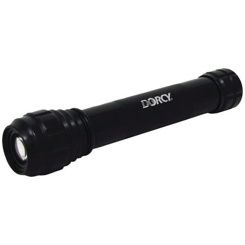 DORCY 41-4416 200-Lumen LED Metal Gear Focusing Flashlight