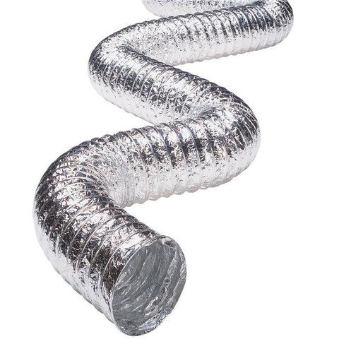 DEFLECTO FM0450 Aluminum Flex Duct, 50ft