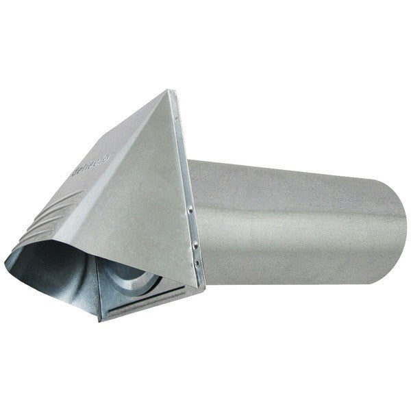 DEFLECTO GVH4 4" Wide-Mouth Galvanized Vent Hood