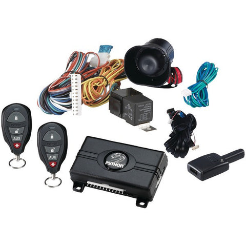 PYTHON 3105P 3105P 1-Way Security System with .25-Mile Range & 4-Button Remotes