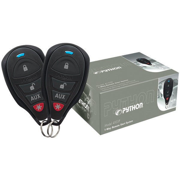 PYTHON 4105P 4105P 1-Way Remote-Start System with .25-Mile Range & 2 Remotes