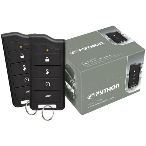 PYTHON 4606P 4606P 1-Way Remote-Start System with .5-Mile Range & 2 Remotes