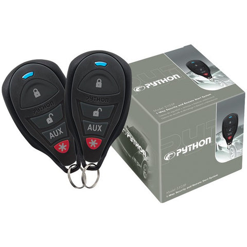 PYTHON 5105P 5105P 1-Way Security & Remote-Start System with .25-Mile Range