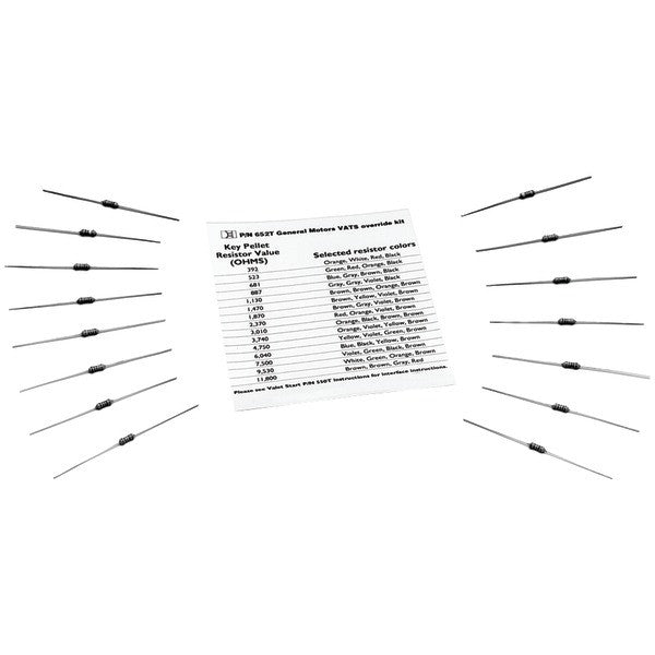 DIRECTED INSTALLATION ESSENTIALS 652T GM(R) VATS Bypass 15-Piece Kit