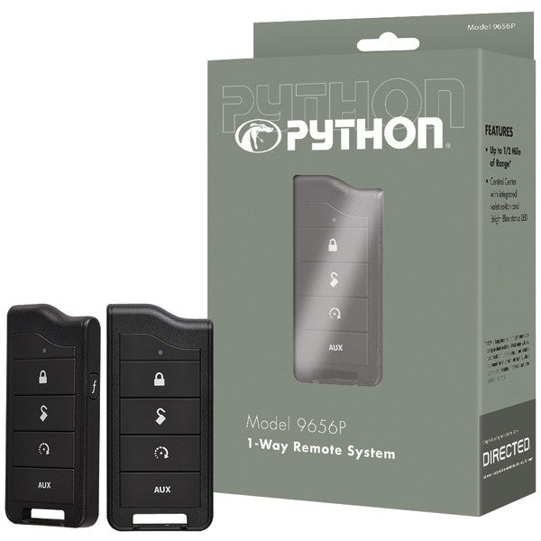 PYTHON 9656P 9656P 1-Way RF Remote & Antenna with .5-Mile Range