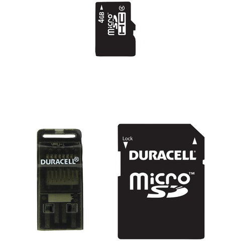 DANE-ELEC DA-3IN1-04G-R 4GB Class 4 microSD(TM) Card